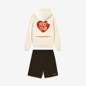 Hoodie Heart + Calção
